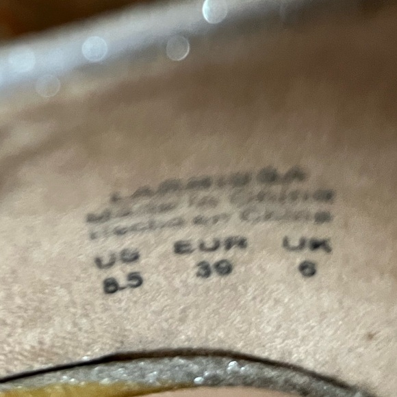 Women’s Kelly and Katie silver glitter/ sparkle heels size 8.5 - Picture 10 of 10